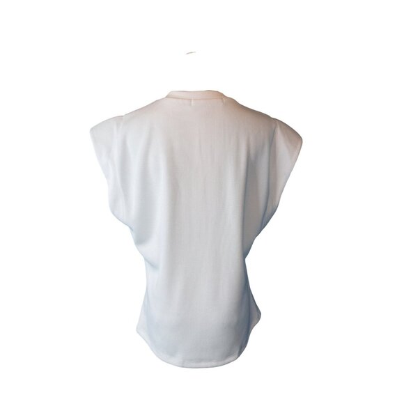 2/$30 Astr The Label XL Cream Ribbed Sleeveless Knitted Top Twist Front Detail - Picture 11 of 15